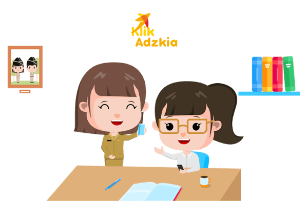 Ilustrasi Working - Klik Adzkia